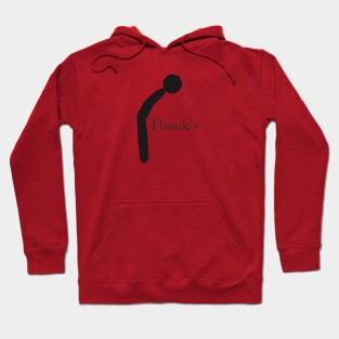 Stick man design Hoodie